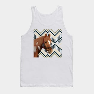 Brown Horse Tank Top